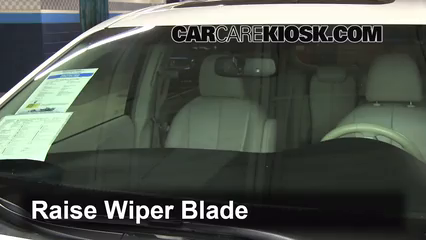 2011 Toyota Sienna XLE 3.5L V6 Windshield Wiper Blade (Front) Replace Wiper Blades